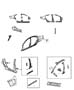 Diagram Aperture Panels - 4 Door. for your 2007 Dodge SPRINTER