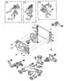 Diagram Radiator And Related Parts. for your 2015 RAM 1500