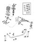 Diagram Suspension, Front. for your Chrysler Town & Country