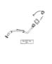 Diagram Fuel Tank Filler Tube. for your 2006 Jeep Compass