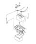 Battery Tray and Cables. Diagram