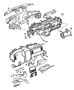 Diagram Instrument Panel. for your 1995 Jeep Wrangler