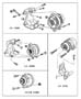 Diagram Alternators, All Engines. for your Dodge Journey