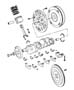 Crankshaft, Piston and Torque Converter (ELF). Diagram