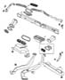 Diagram Air Distribution Ducts, Outlets, Louver. for your 2019 RAM 1500 Laramie Longhorn Crew Cab 3.6L V6