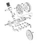 Image of SCREW. Hex Head Header Point. 312-24x.44. Mounting. Drive Plate to Torque. image for your Dodge