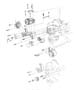 Alternator Mounting 6-8 Cylinder Engine. Diagram