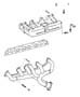 Diagram Manifold, Intake and Exhaust (ERH). for your Dodge Caliber