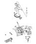 Diagram Gearshift Controls Shift on the Fly [SHIFT-ON-THE-FLY,231HD TRANSFER CASE]. for your 2007 Jeep Compass BASE