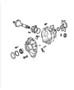 Diagram Transfer Case And Housing Power Transfer, Used With 41AE. for your Dodge Grand Caravan