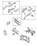 Diagram Frame, Front. for your 2001 Dodge Grand Caravan