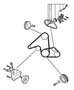 Belts and Pulleys. Diagram