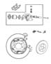 Diagram Brakes,Rear. for your 2014 Jeep Cherokee