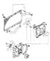 Radiator and Related Parts. Diagram