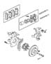 Diagram Brakes, Front. for your Chrysler 300 M