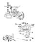 Front Stabilizer Bar and Track Bar. Diagram