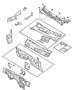 Diagram Cowl Screen And Shield. for your 2000 Chrysler 300 M