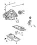 Image of INDICATOR. Engine Oil Level. Two Wheel Drive. image for your 2003 Chrysler 300  M 