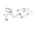 Diagram Fuel Filler Tube. for your 2021 Jeep Cherokee