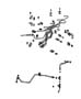 Diagram Fuel Lines-Engine Front (DIESEL). for your 2014 RAM 2500 SLT REG CAB 8 FT BOX