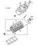 Cylinder Head 3.0L MMC V-6. Diagram