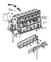 Diagram Cylinder Block (ETC). for your 2014 RAM 2500