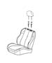 Diagram Front Seat, Cloth, Trim Code [H7]. for your Jeep Grand Cherokee