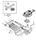 Valve Body 45RFE [5-SPD AUTOMATIC 545RFE TRANSMISSION]. Diagram