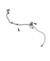 Diagram Fuel Lines, Front, 4.7 (EVA), 5.9 (EML). for your Dodge Durango