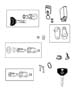 Diagram Lock Cylinders and Components. for your Chrysler Sebring