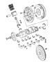 Diagram Crankshaft, Piston and Torque Converter, 5.2L [ENGINE - 5.2L V8 MPI]. for your 2021 RAM 1500 Tradesman Crew Cab 3.6L V6 4WD