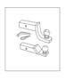 Diagram Adapter Kit - Ball Mount. for your 2001 Dodge Grand Caravan