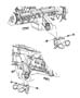 Engine Mounting (EXA). Diagram