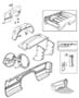 Diagram Quarter Panel. for your 2002 RAM 1500