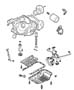 Image of FILTER. Engine Oil. Magneti Marelli. [Mexico Emissions], [50. image for your 1999 Chrysler 300  M 