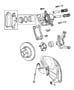 Diagram Brakes, Front. for your Chrysler Pt Cruiser