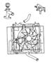 Diagram Radiator and Related Parts. for your 2018 Jeep Compass LATITUDE