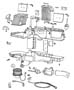 Diagram Air Conditioner And Heater Unit. for your 2021 RAM 1500 Classic Express Crew Cab