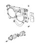 Diagram Radiator and Related Parts , 2.4L Engine. for your 2020 Jeep Wrangler