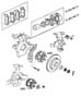 Diagram Brakes,Front. for your 2010 Jeep Wrangler