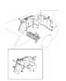 Cargo Area Trim - Talon. Diagram