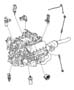 Diagram Sensors, Engine 4.7L [ALL 4.7L V8 ENGINES]. for your 2009 Dodge Ram 1500