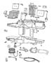 Diagram Air Conditioner and Heater Unit. for your 2004 Chrysler 300