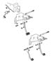 Pedals,Brake and Clutch. Diagram