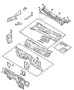 Diagram Cowl Screen And Shield. for your 2000 Chrysler 300 M