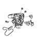 Diagram Alternator (2.4L Engine). for your Dodge Ram 1500