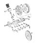 Diagram Crankshaft, Piston and Torque Converter [[Engine - 5.9L V8 MPI and 5.9L V8 SMPI ENGINE]]. for your Jeep Compass