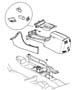 Diagram Console-Floor - Intrepid/Concorde Limited [C-P], [300M]. for your 2020 Jeep Compass Altitude