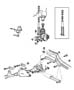 Diagram Suspension, Front Spring with Control Arms and Track Bar. for your Jeep Wrangler