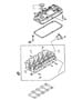 Cylinder Head 2.4L MMC I-4. Diagram